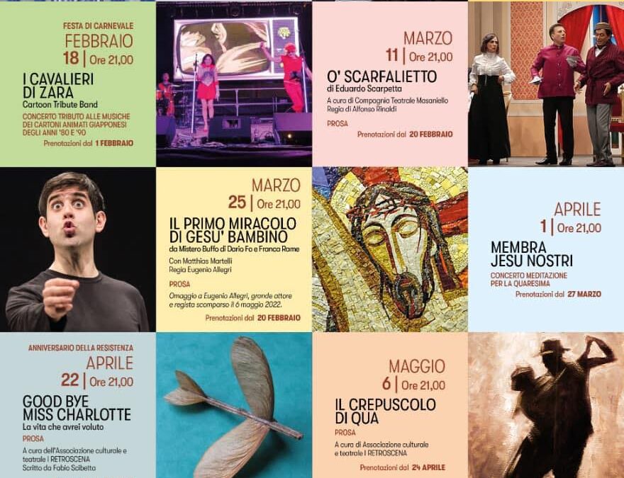 Al via la Nuova Stagione Teatrale 2023